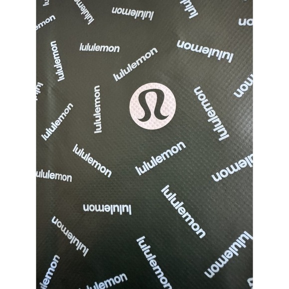 New Lululemon Limited Edition Reusable Shopping Bag Green Small - Picture 5 of 6
